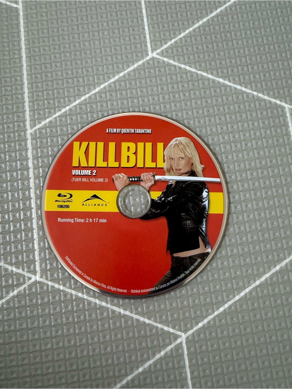Kill Bill Volume 2 Movie Disc Only